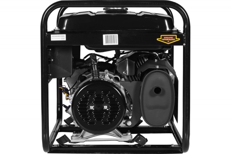 HUTER генератор бензиновый (DY8000L 4-х тактный, бенз., OHV, с возд. охл. 15л.с.; 420см3; макс.-7,0кВт; ном.-6,5кВт; 220V; ручной; бак 25л; масло 1,1л; 74ДБ 71кг )