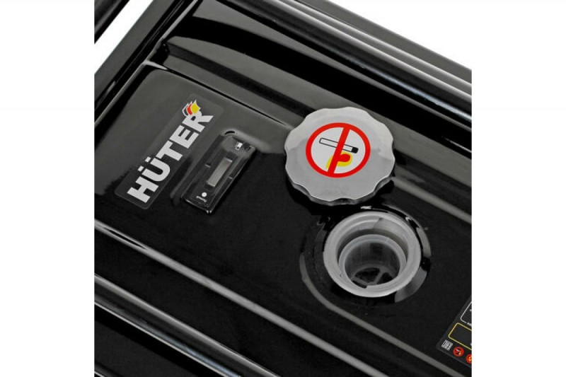 HUTER генератор бензиновый (DY8000L 4-х тактный, бенз., OHV, с возд. охл. 15л.с.; 420см3; макс.-7,0кВт; ном.-6,5кВт; 220V; ручной; бак 25л; масло 1,1л; 74ДБ 71кг )