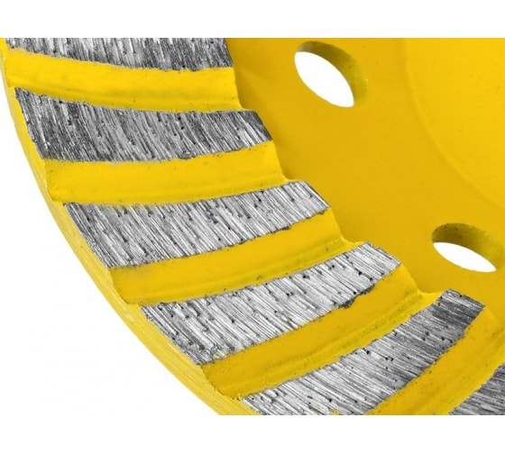 Чашка алмазная зачистная STAYER (125мм TURBO ; 33380-125)