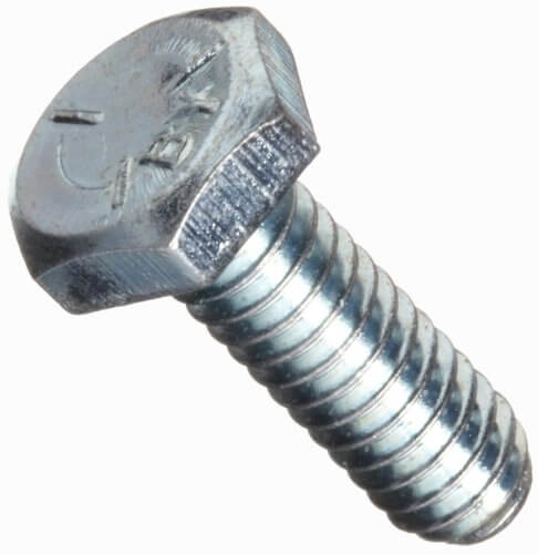 Болт оцинк. с шестигранной головкой BOHRER (уп) (М 6х45; DIN 933; 16 шт/уп)