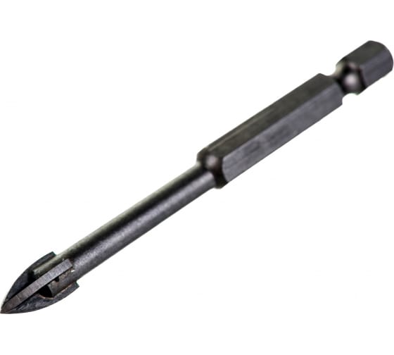 Сверло по керамике, кафелю, стеклу STAYER Professional (6-гранный хвостик; 4 режущих лезвия; 6мм; 2985-06_z01)