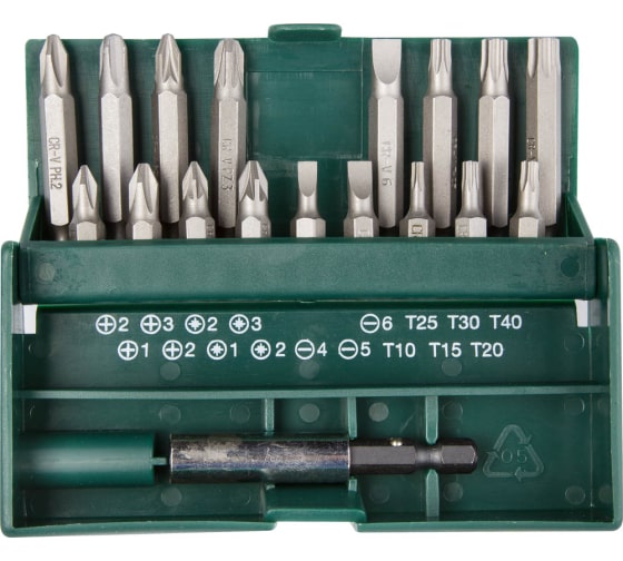 Набор бит KRAFTOOL Expert (18шт; 25/50мм; PH, PZ, SL, T; 26131-H18)