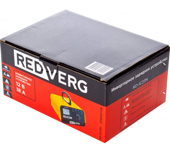 REDVERG устройство зарядное инверторное (RD-IC23N; напряжение зарядки 12V; 570Вт; ток заярдки 0,5-18А)