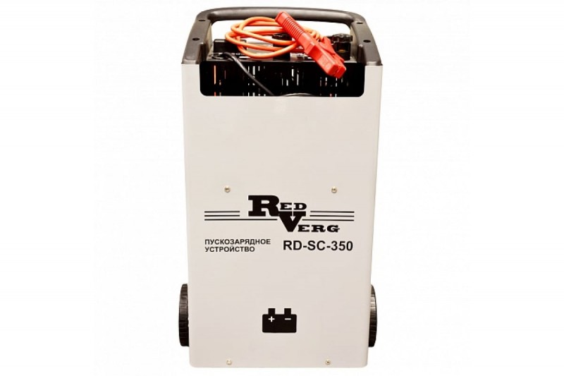 REDVERG устройство пускозарядное (RD-SC-350; зарядка-2,1кВт, режим пуск-16кВт; ток зарядки 50/60А; ток пуска 320/350А; 160А/ч)