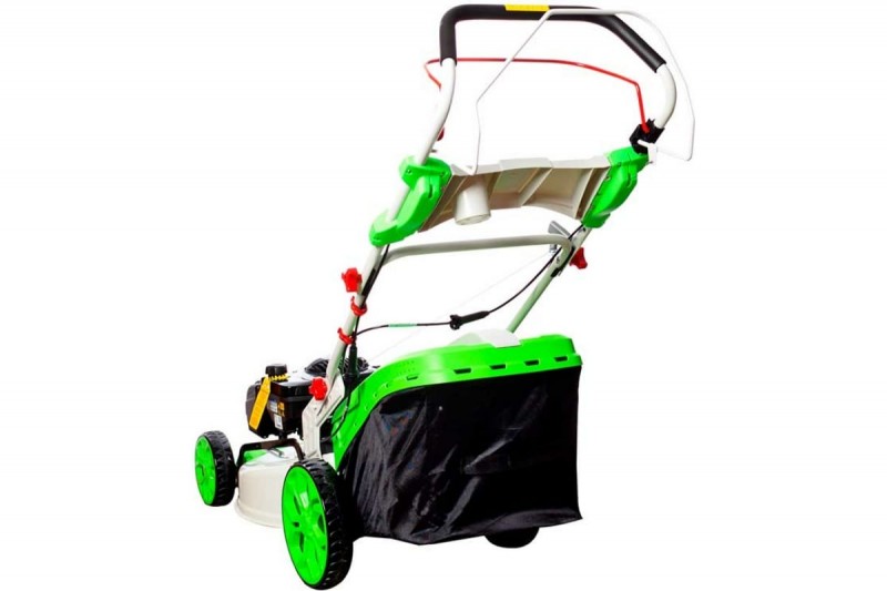 Газонокосилка бенз. самоходная REDVERG (RD-GL51SB; двиг.Briggs&Stratton625E; 3,2л.с.; ш.ск.51см; в.ск.30-80мм; травосб.70л; травосб. ткань/пл.; дека сталь; бок.выб.-есть; мульч.-есть.; 33,5к)
