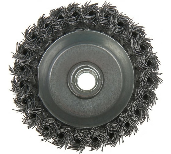 Кордщетка LOM (ЧАШКА; 100мм; М14 витая; 2767952)