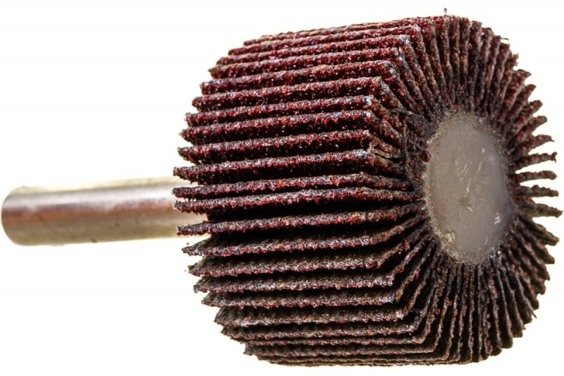 Круг шлифовальный лепестковый на шпильке MATRIX (40мм; Р60; 74166)